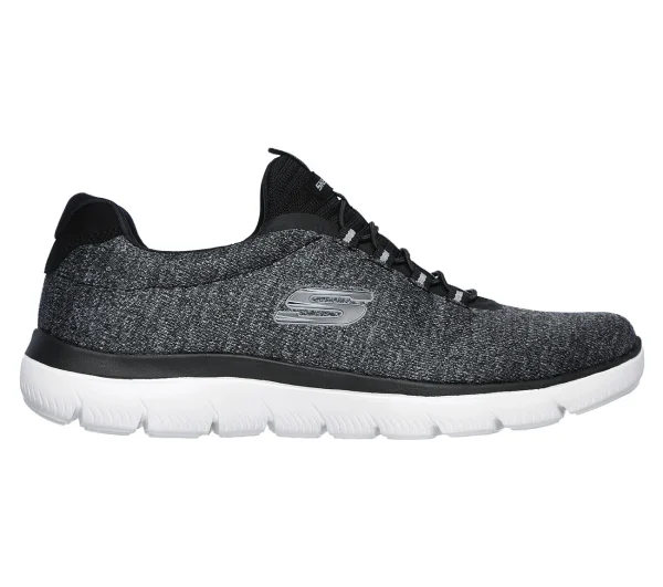 Skechers Sport Mens SUMMITS FORTON Sneakers Men Schwarz/Weiß 7