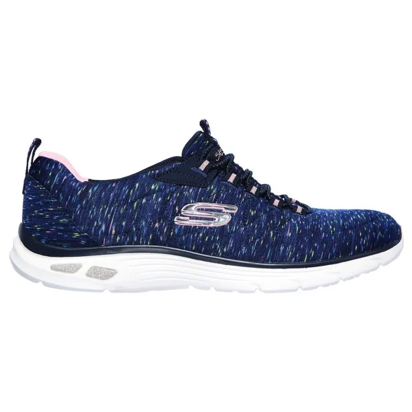 Skechers Empire D´lux – SPARKLING POPS Damen Sneaker Sportschuhe 12827 Blau 3