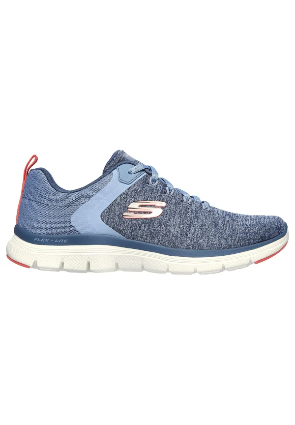 Skechers Damen FLEX APPEAL 4.0 Sneaker Turnschuhe 149307 Blau 3