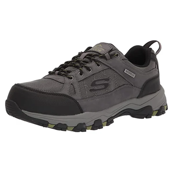 Skechers Men USA SELMEN CORMACK Outdoor Tracking Wander Sneakers Herren Grau 1