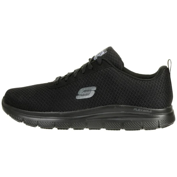 Skechers Berufsschuh Flex Advantage SR BENDON Herren Sneaker Schwarz 4