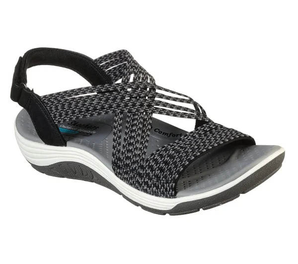 Skechers Modern Comfort Sandals REGGAE CUP OH, SNAP! Sandalen Women Schwarz 1