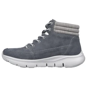 Skechers Arch Fit Smooth COMFY CHILL Damen Stiefel 167373 GRY Grau 8