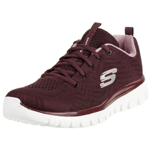 Skechers Sport Womens GRACEFUL GET CONNECTED Sneakers Women Rot 1