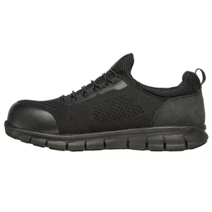 Skechers Herren Sicherheitsschuh SYNERGY-OMAT Arbeitsschuh 200013EC Schwarz 9