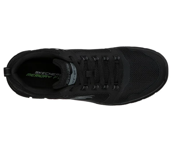 Skechers Sport Mens TRACK KNOCKHILL Sneakers Men Schwarz 5