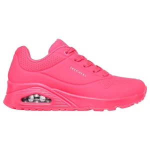 Skechers Skecher Street UNO Night Shades Sneakers Damen Neon 73667 Pink 11