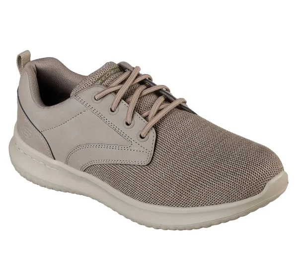 Skechers Men USA DELSON FONZO Sneakers Herren Schuhe Beige 1