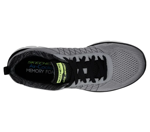 Skechers Sport Mens FLEX ADVANTAGE 2.0 THE HAPPS Sportschuhe/Laufschuhe Herren Schuhe Grau 4