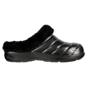 Skechers Damen Cozy Camper Glamping Hausschuhe Pantoffeln Gefüttert 111356 Schwarz 11