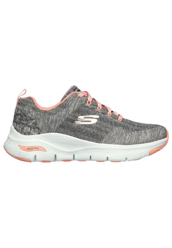 Skechers SPORT WOMENS ARCH FIT COMFY WAVE Sneakers Damen 149414/GYPK Grau/pink 3