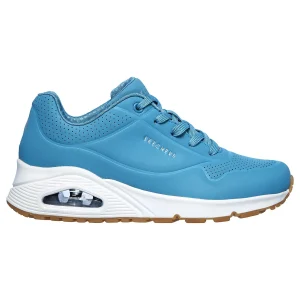 Skechers Skecher Street Uno -STAND ON AIR Damen Sneaker 73690 SLT Blau 11