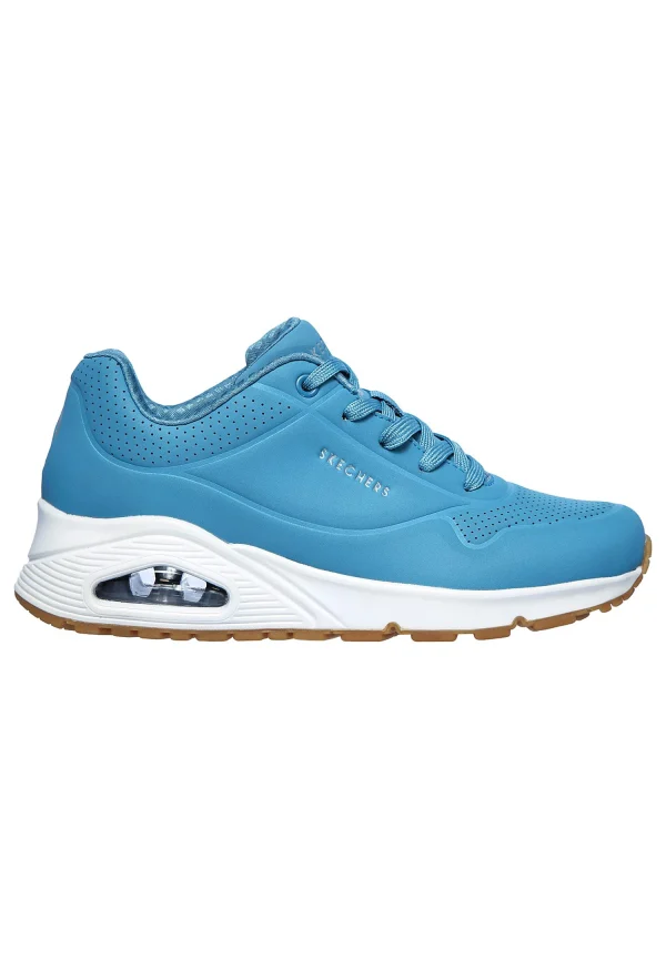 Skechers Skecher Street Uno -STAND ON AIR Damen Sneaker 73690 SLT Blau 4