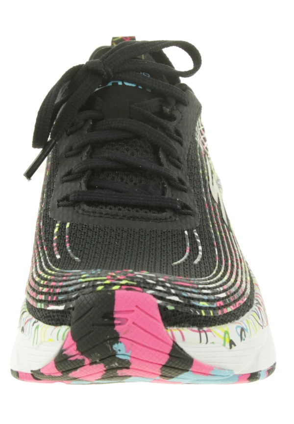 Skechers MAX CUSHIONNING ELITE PAINTED WITH LOVE Damen Sneakers JGoldcrown Schwarz 3