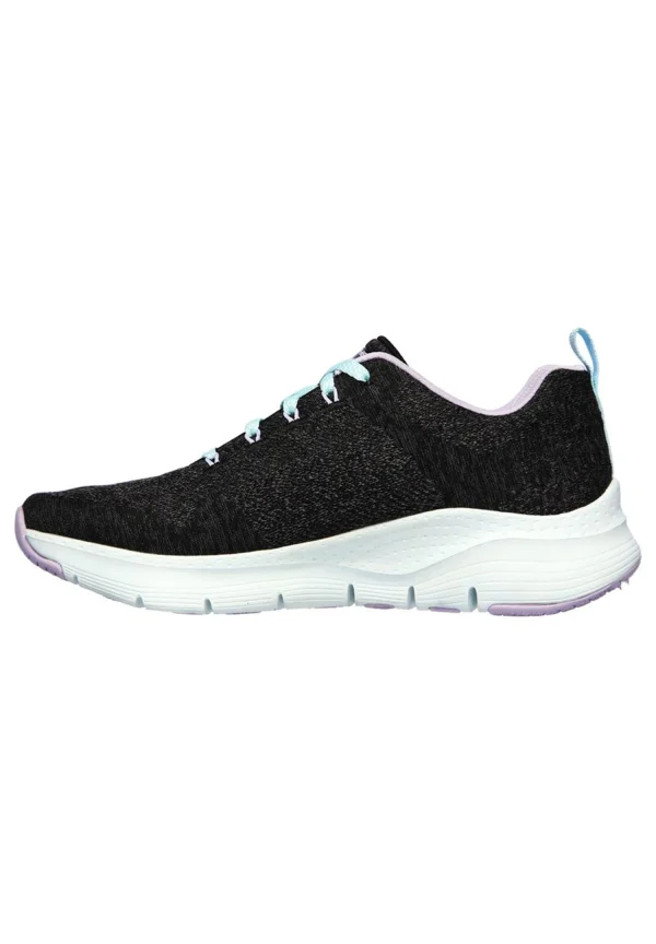 Skechers SPORT WOMENS ARCH FIT COMFY WAVE Sneakers Damen 149414/BKLV Schwarz/lila 4