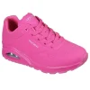 Skechers Skecher Street UNO Night Shades Sneakers Damen Neon 73667 Pink 22