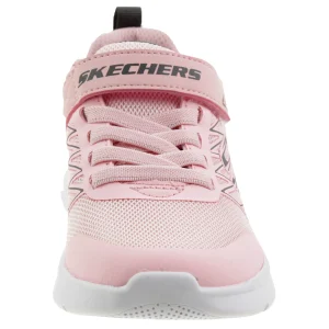 Skechers Girls Microspec Bold Delight Sneakers Kinder Schuhe Rosa 10