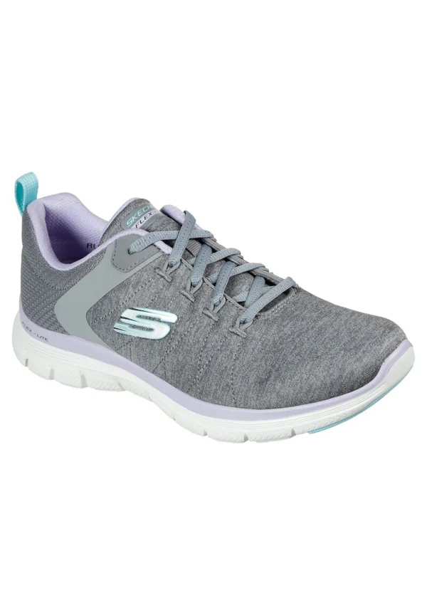 Skechers Damen FLEX APPEAL 4.0 Sneaker Turnschuhe 149307 Grau 1