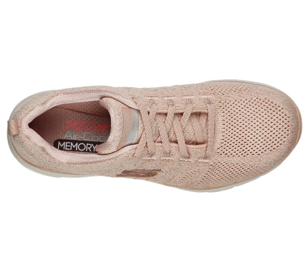 Skechers Sport Womens FLEX APPEAL 3.0 METAL WORKS Sneakers Women Pink 5