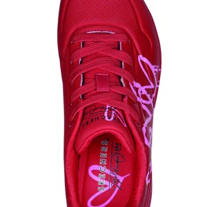 Skechers Street UNO DIPPING IN LOVE Sneakers Damen Mädchen JGoldcrown Rot 177980 13