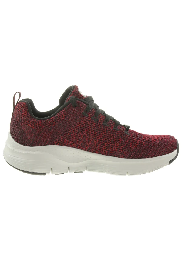 Skechers Arch-Fit PARADYME Herren Sneaker 232041 RDBK Rot/schwarz 4