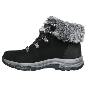 Skechers Damen Trego – FALLS FINEST Winterstiefelette Boots Gefüttert 167178 Schwarz 13