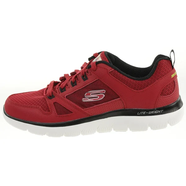 Skechers Sport Mens SUMMITS NEW WORLD Sneakers Men Rot 4