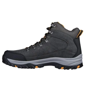 Skechers Men Relaxed Fit RELMENT DAGGETT Outdoor Trail Stiefel Herren Grau 204642 CHAR 9