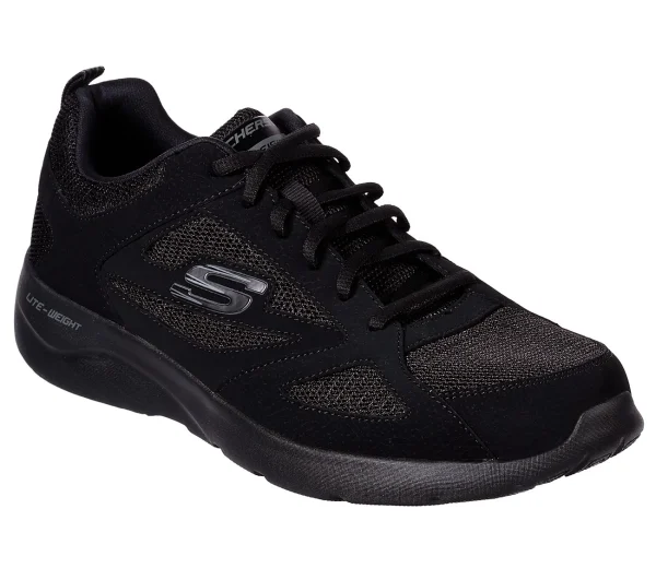 Skechers Sport Mens DYNAMIGHT 2.0 FALLFORD Sportschuhe/Laufschuhe Herren Schwarz 1