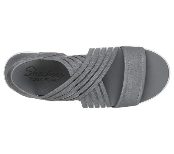 Skechers Cali LIGHT STAR SOLAR POWER Sandalen Women Grau 5