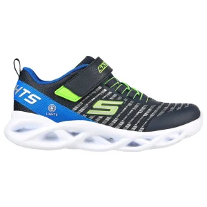 Skechers S Lights – Twisty Brights – NOVLO Kinder Sneaker Unisex Schuhe LED 401650L Blau 12