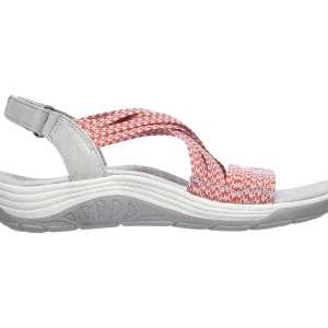 Skechers Modern Comfort Sandals REGGAE CUP OH, SNAP! Sandalen Women Grau 11