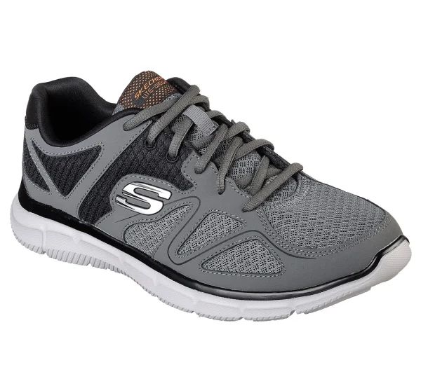 Skechers Sport Mens VERSE FLASH POINT SNEAKERS Men Grau 1