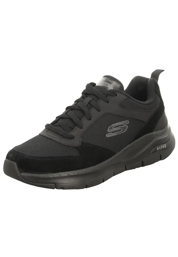 Skechers Arch-Fit SERVITICA Herren Sneaker 232101 BBK Schwarz 1