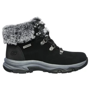 Skechers Damen Trego – FALLS FINEST Winterstiefelette Boots Gefüttert 167178 Schwarz 9