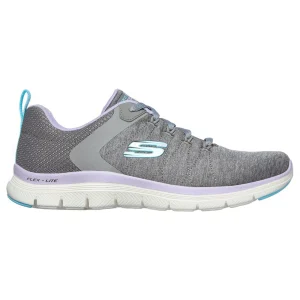 Skechers Damen FLEX APPEAL 4.0 Sneaker Turnschuhe 149307 Grau 9