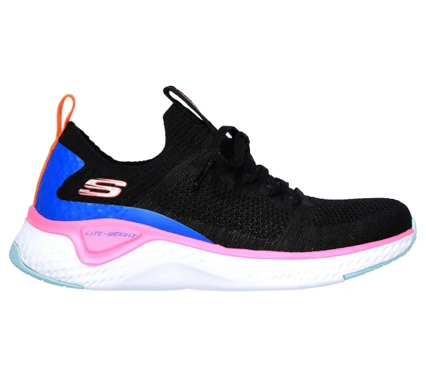 Skechers Sport Womens SOLAR FUSE Sneakers Women Schwarz 7