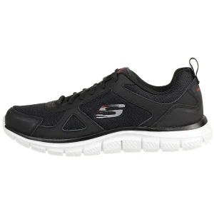 Skechers Sport Mens TRACK SCLORIC Sportschuhe/Laufschuhe Herren Schuhe WIDE FIT Schwarz 16