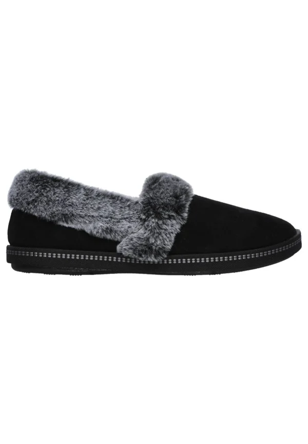 Skechers Damen Cozy Campfire – TEAM TOASTY Hausschuhe Pantoffeln 32777 Schwarz 3