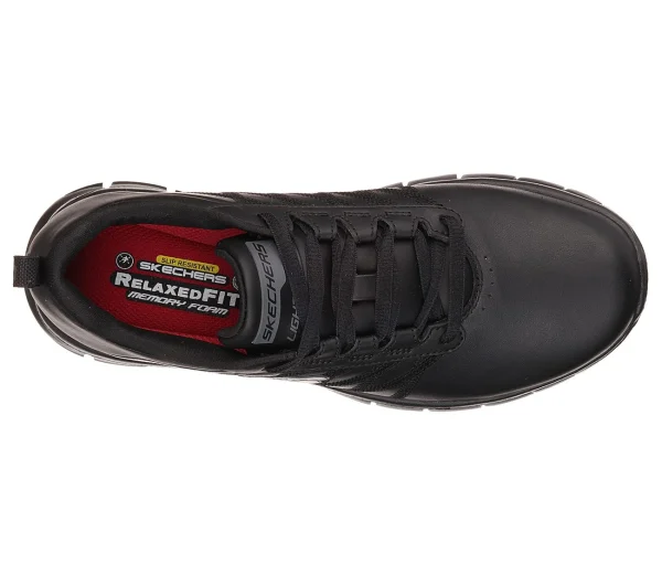 Skechers Damen Arbeitssneaker Work SURE TRACK ERATH – II Sneakers Schuhe Schwarz 5