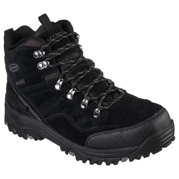 Skechers Men USA RELMENT PELMO Stiefel Herren 64869/BLK Schwarz 1