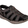 Skechers Men’s USA Street Wear RELONE HENTON Sandalen Men Braun 20