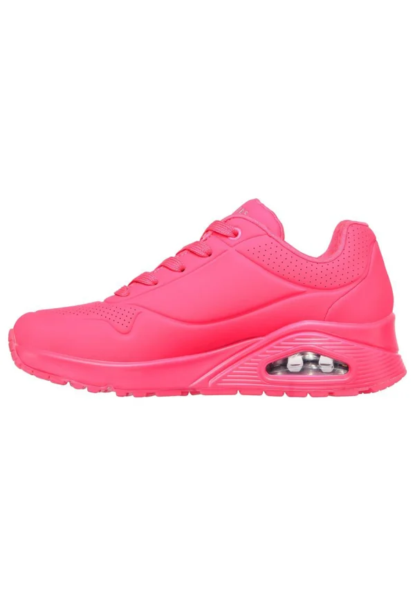 Skechers Skecher Street UNO Night Shades Sneakers Damen Neon 73667 Pink 3