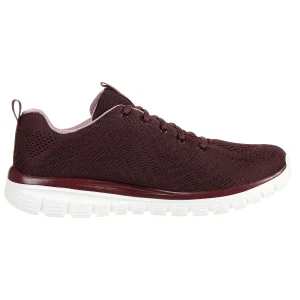 Skechers Sport Womens GRACEFUL GET CONNECTED Sneakers Women Rot 10