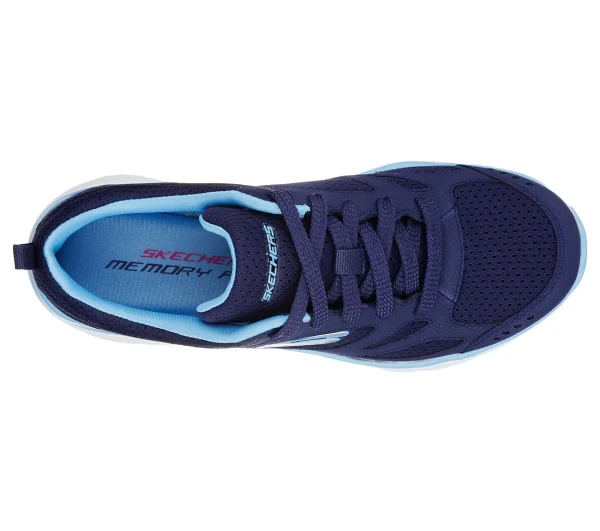 Skechers Sport Damen SUMMITS SUITED Sneakers Women Blau 4