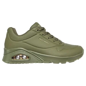 Skechers Damen Street UNO STAND ON AIR Sneakers Schuhe 73690 Olive 9