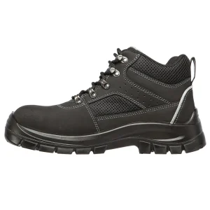 Skechers Work Trophus – LETIC Herren Stiefel Sicherheitsschuhe Arbeitsschuhe 200002EC Schwarz 11