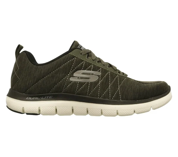 Skechers Sport Mens FLEX ADVANTAGE 2.0 CHILLSTON Sneakers Herren Schuhe Grün 6