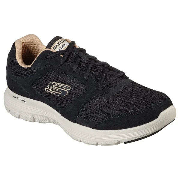 Skechers Sport Mens FLEX ADVANTAGE 4.0 WOODLAND Sneaker Herren Schuhe 232237/BLK Schwarz 1