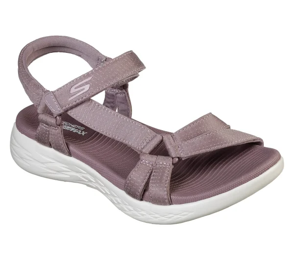 Skechers O-T-G Womens Sandals ON-THE-GO 600 BRILLIANCY Sandalen Damen Schuhe Violett 1